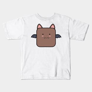 Kawaii Square Bat Kids T-Shirt